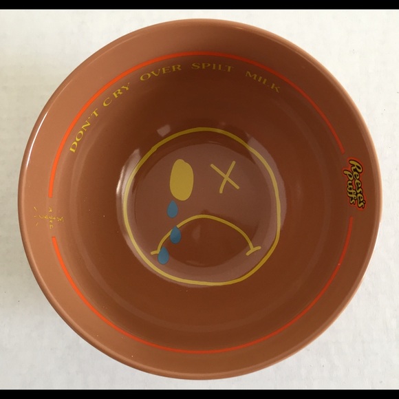 Travis Scott X Reese's Puffs Cereal Bowl Spoon Set - Picture 2 of 8